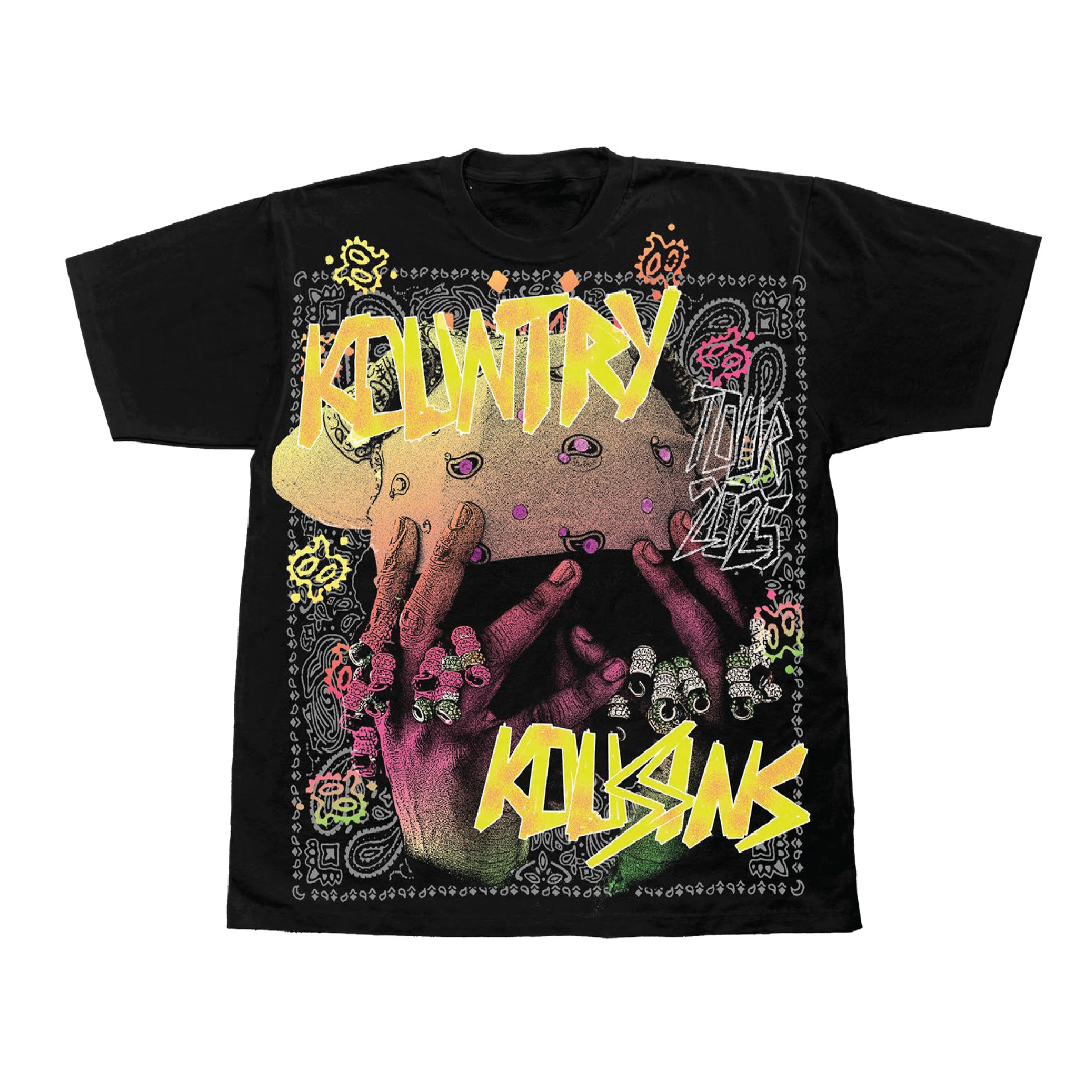 Kountry Kousins Paisley Face Tee
